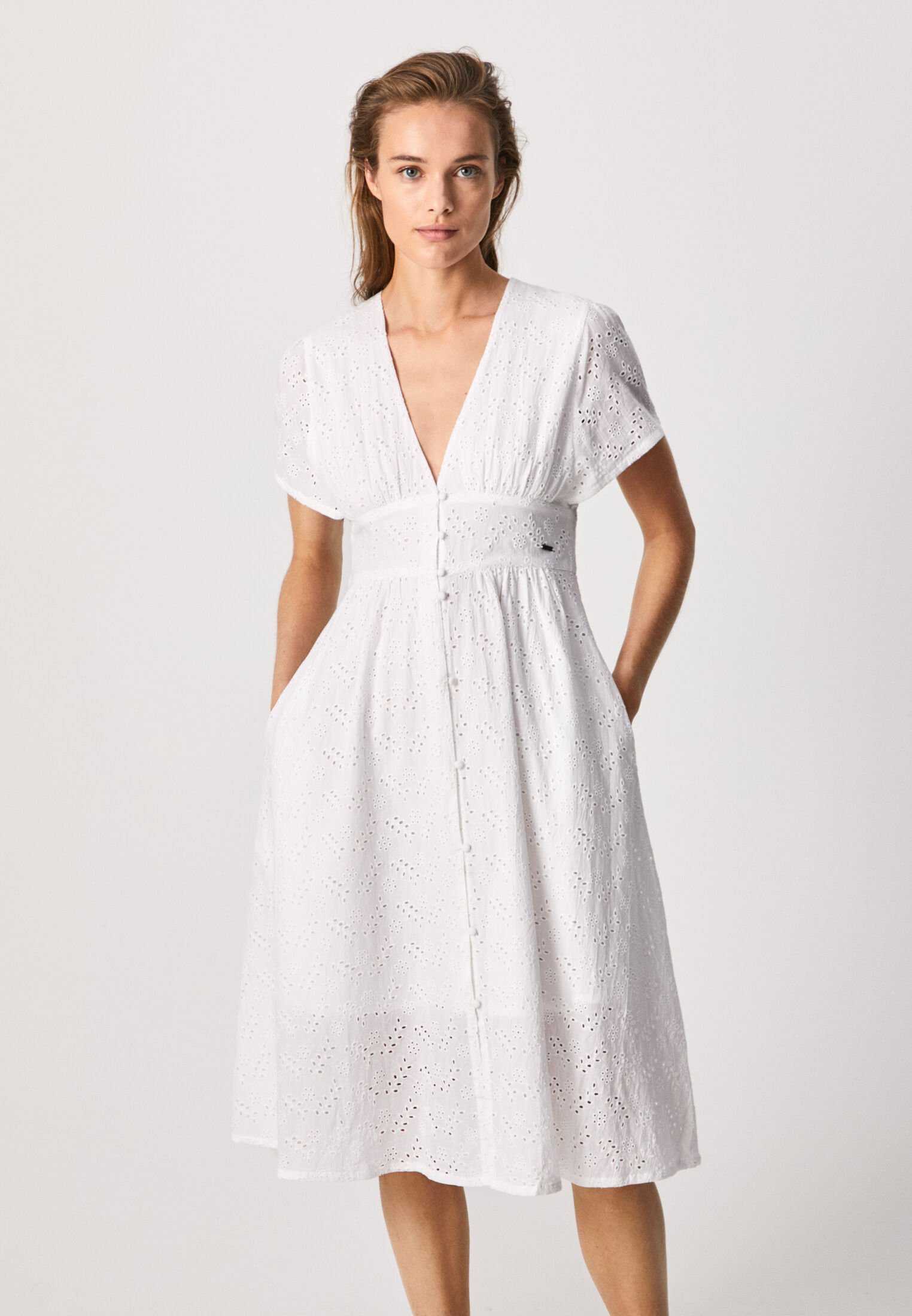 Pepe Jeans MAE - Vestito estivo - white/bianco - Zalando.it