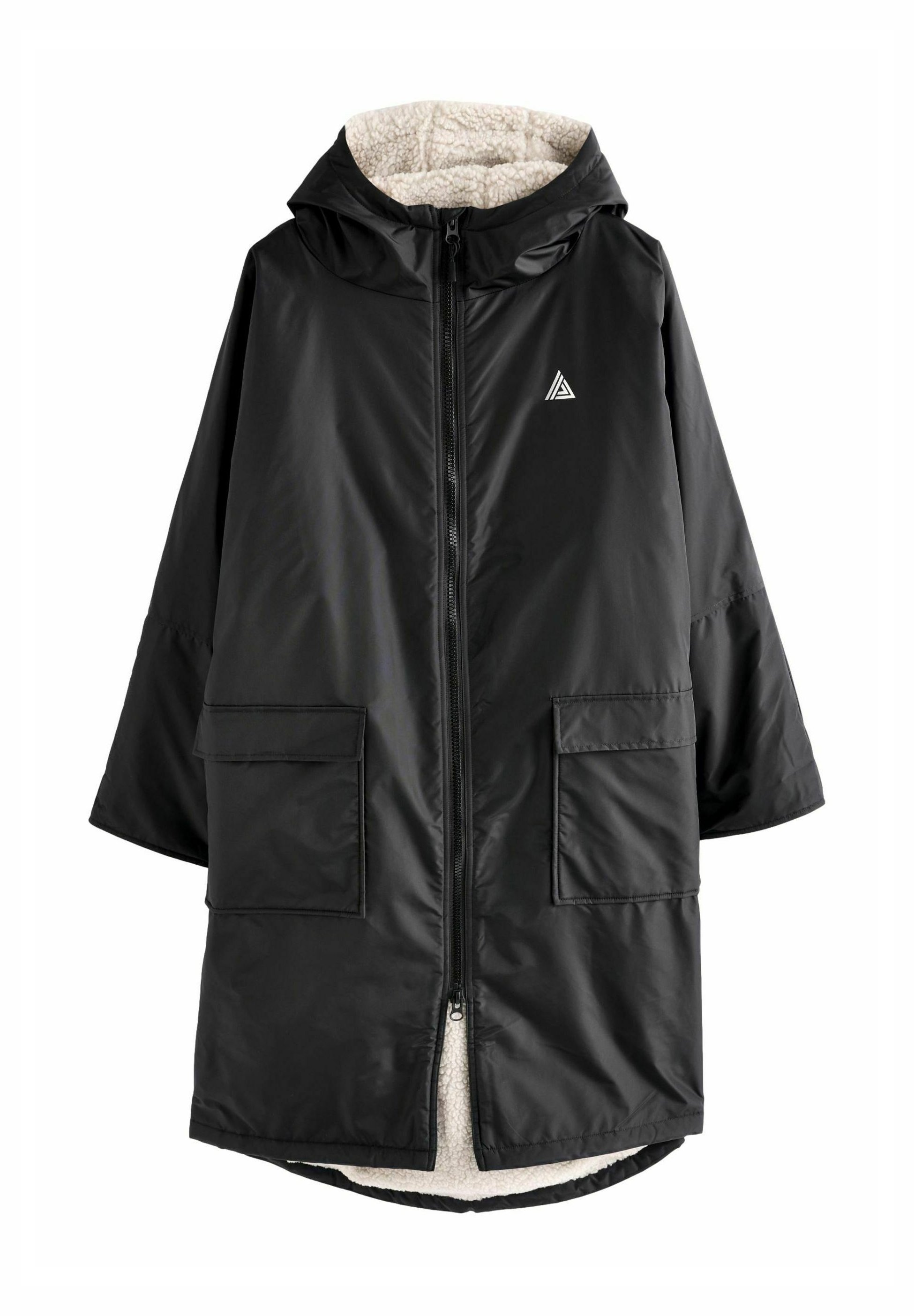 Next CHANGING ROBE Wintermantel black/schwarz