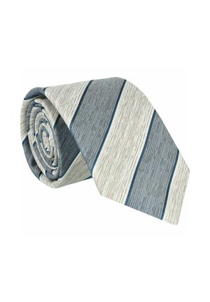 PASTELL BLOCKSTREIFEN - Tie - schoko