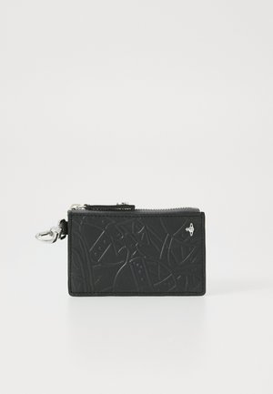 Vivienne Westwood GADGET ZIP COIN CASE UNISEX - Lommebok - black