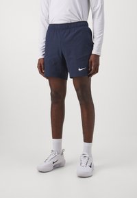 Nike Performance - Športové šortky - obsidian/white Miniatúrny obrázok 1