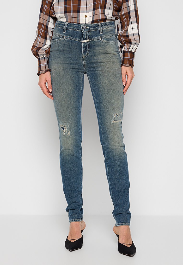closed Jeans Skinny Fit blauw closed Jeans Skinny Fit blauw