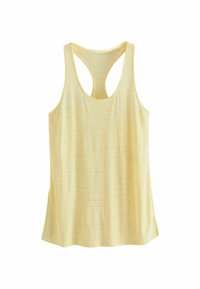 REGULAR FIT - ACTIVE LIGHTWEIGHT LONGLINE - Top - light yellow
