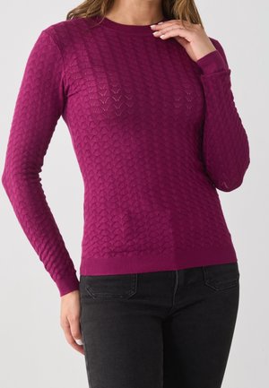 Jersey de punto - berry