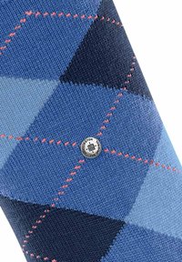 Burlington MARYLEBONE - RAUTENMUSTER ONESIZE - Chaussettes - blau