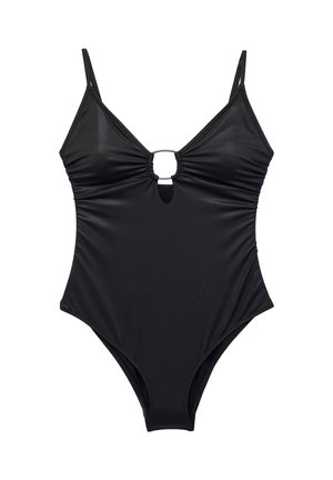 Koton, O-RING STRAPPY SWIMSUIT. - Traje de baño - black