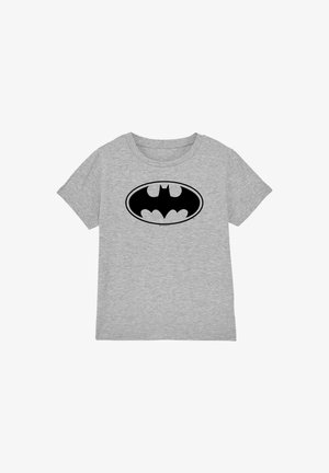 Cotton Soul, BATMAN BLACK BAT UNISEX - T-Shirt print - mottled light grey