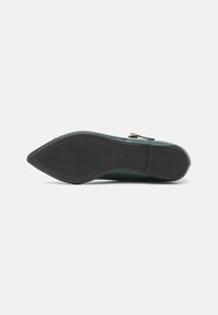 Anna Field Wide Fit Bailarinas con hebilla - dark green