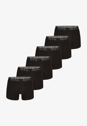 Phil & Co. Berlin, 6 PACK - Tætsiddende boxershorts - black