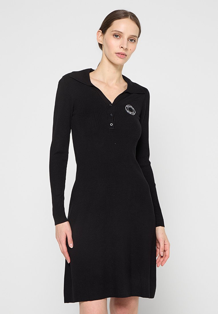 Karl Lagerfeld Gebreide jurk zwart