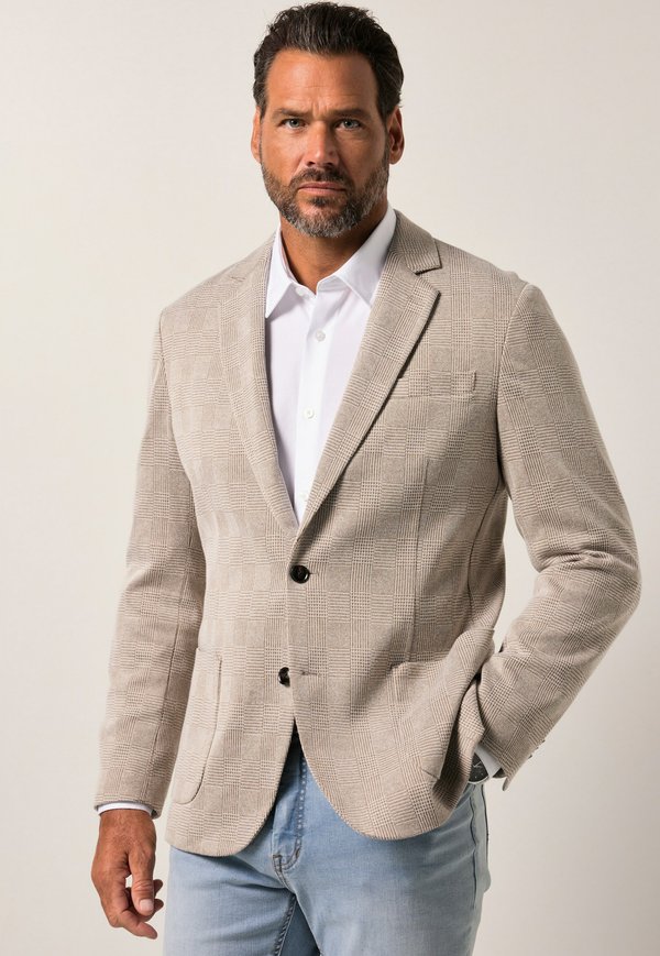 CHECK - Sakko - beige