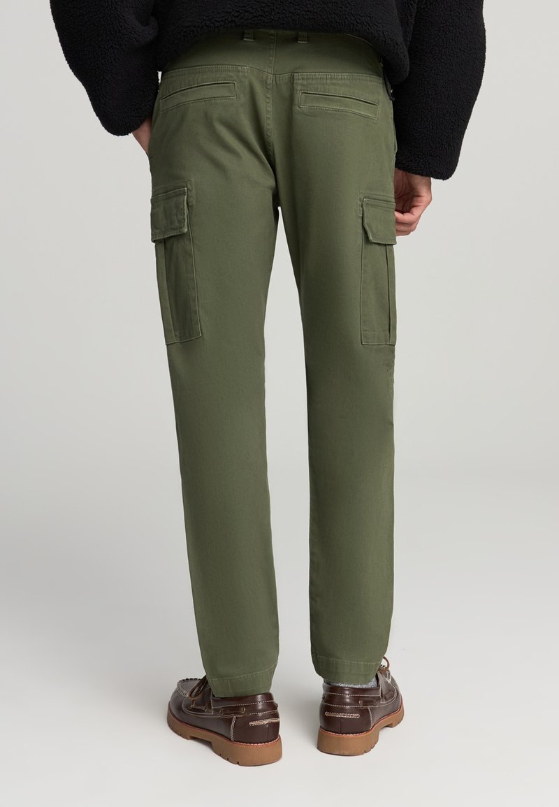 Pantaloni Cargo Uomo TERRANOVA – Vestibilità Regular, Vita Con Coulisse, Tasche Con Zip E Polsini Elastici
