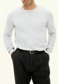 Oscar Jacobson Strickpullover - grey melange