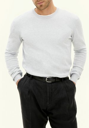 Strickpullover - grey melange