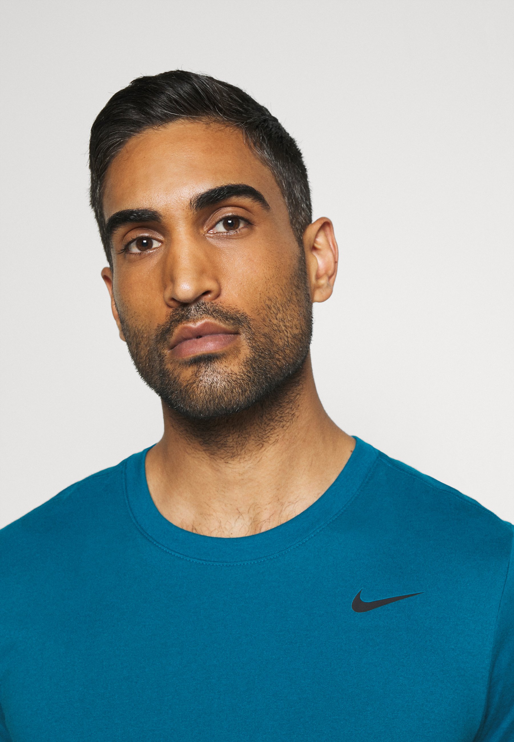 Sport T-shirt - green abyss/black 