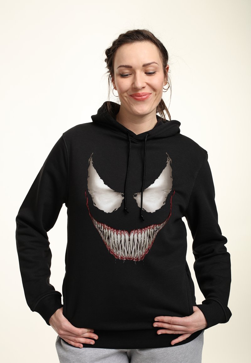 Marvel MARVEL OTHER FACE - Felpa con cappuccio - black