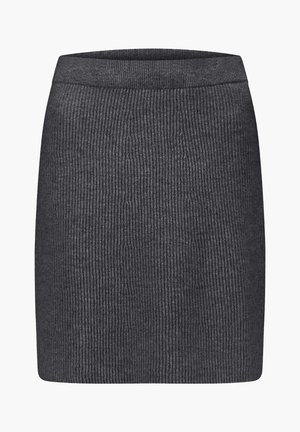 FTC Cashmere, A-Linien-Rock - dark grey