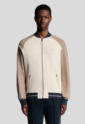 INTERLOCK CONTRAST RAGLAN BOMBER - Bomberjacks - x cobblestone