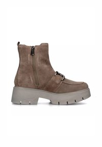 IGI&CO CON MORSETTO METALLICO - Stivaletti con plateau - beige