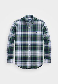 CUSTOM FIT PLAID OXFORD SHIRT - Skjorta - green/blue multi