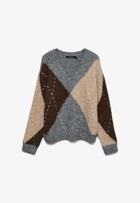 Valitud, medium grey melange/chocolate torte/silver mink/birch