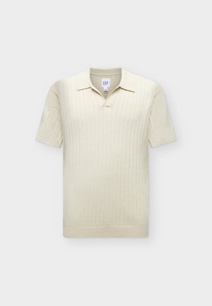 GAP, EXTHOT JOHNNY COLLAR - поло - light heather grey