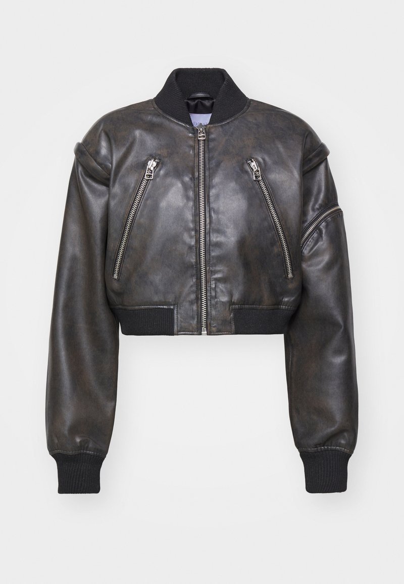 2nd Day Imitatieleren jas zwart 2nd Day Imitatieleren jas zwart