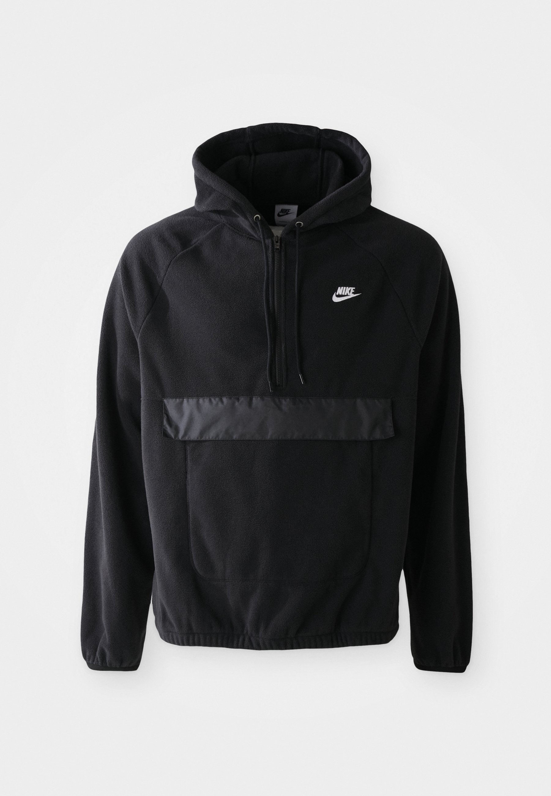 black nike half zip hoodie