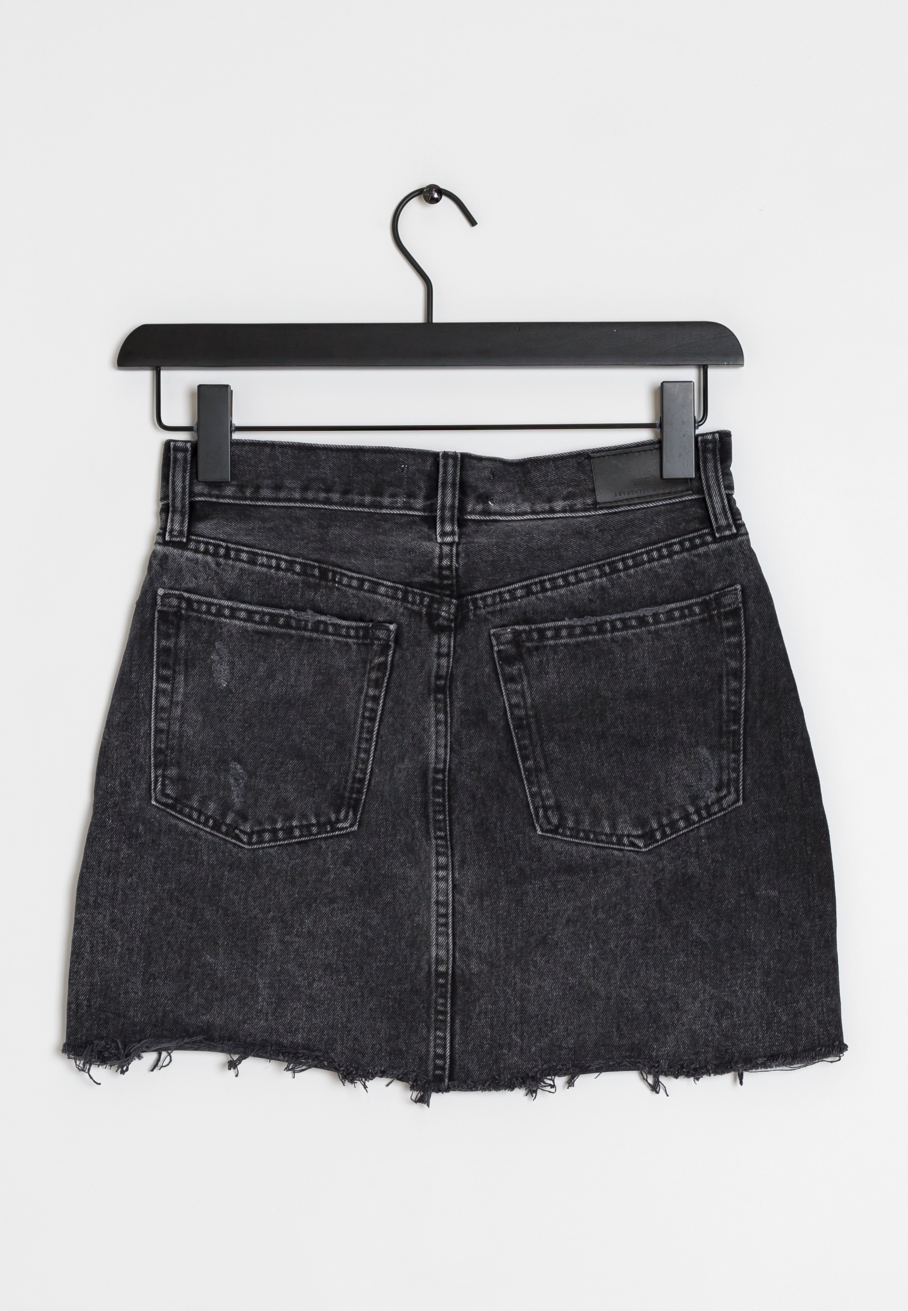 Mango Gonna di jeans - black/nero - Zalando.it