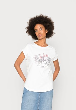 Print T-shirt - white
