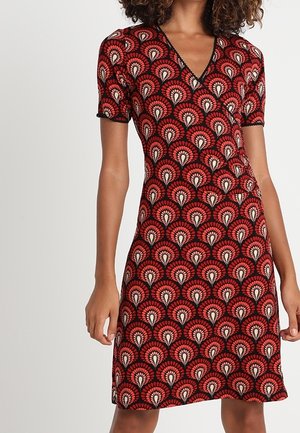 Žerzejové šaty - red