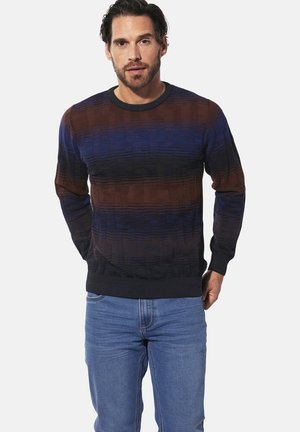 BENEDOR - Strickpullover - braun