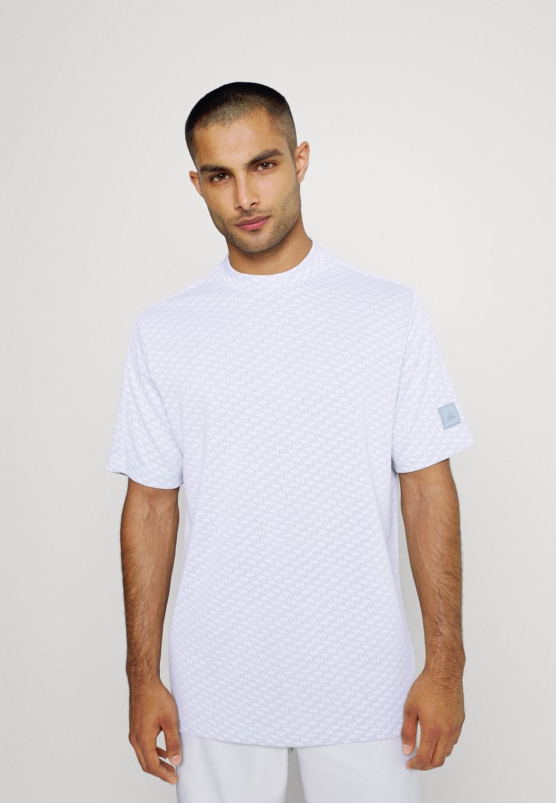 adidas Golf MENS ADICROSS MONOGRAM MOCK NECK  - T-shirt básica - magic grey