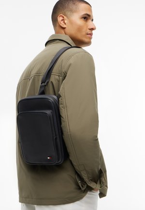 Tommy Hilfiger, FOUNDATION SLING BAG - Τσάντα χιαστί - black