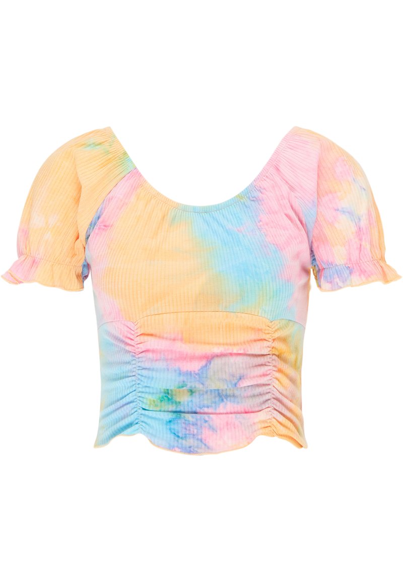 myMo T-shirt print blauw