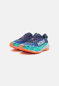 HOKA SPEEDGOAT 6 - Chaussures de running - varsity blue/meteor