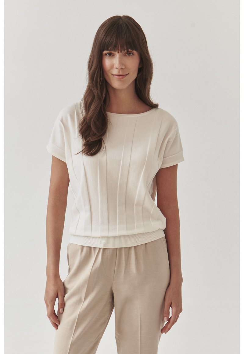 TATUUM RITIA - Apdrukāts T-krekls - off white