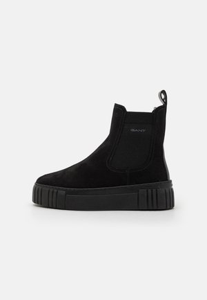 SNOWMONT - Bottines à plateau - black