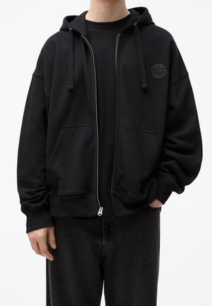 Sweat zippé - black