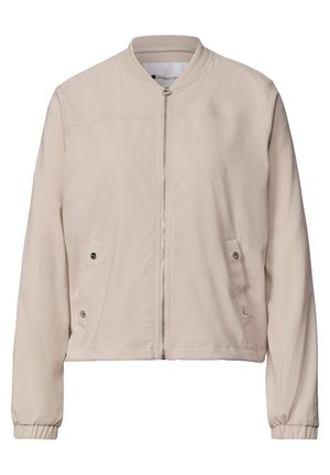 Street One, LANGARM BLOUSON MIT ZIPPER - Let jakke / Sommerjakker - clay sand
