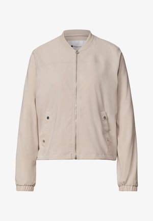 Street One, LANGARM BLOUSON MIT ZIPPER - Let jakke / Sommerjakker - clay sand
