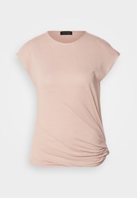 Print T-shirt - taupe