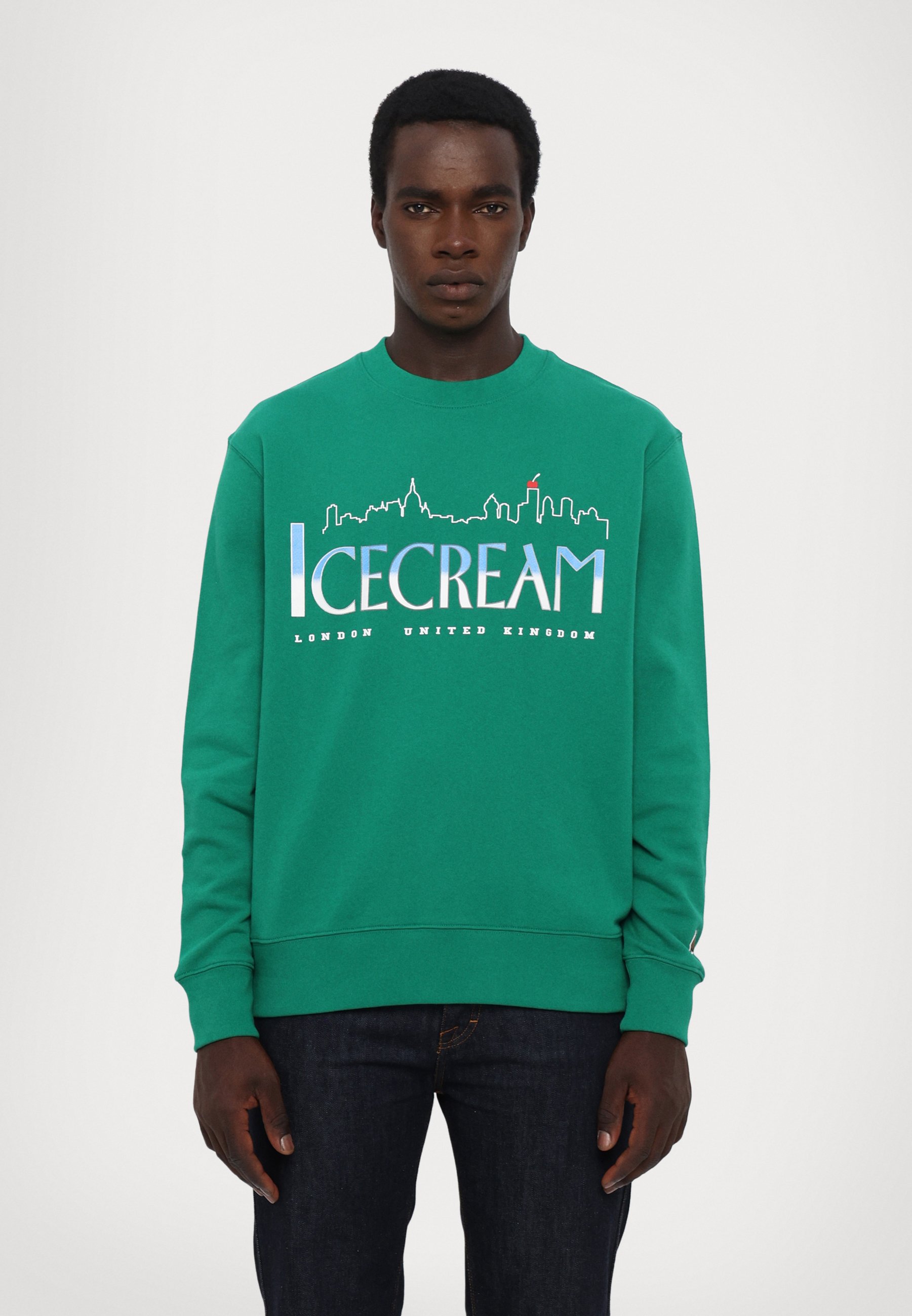 Icecream CITYSCAPE CREWNECK - Sweatshirt - green - Zalando.co.uk