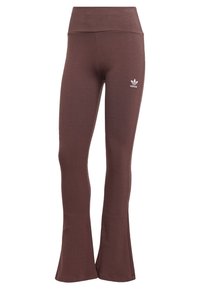 adidas Originals ESSENTIALS FLARED - Legingi — bikses - shadow brown