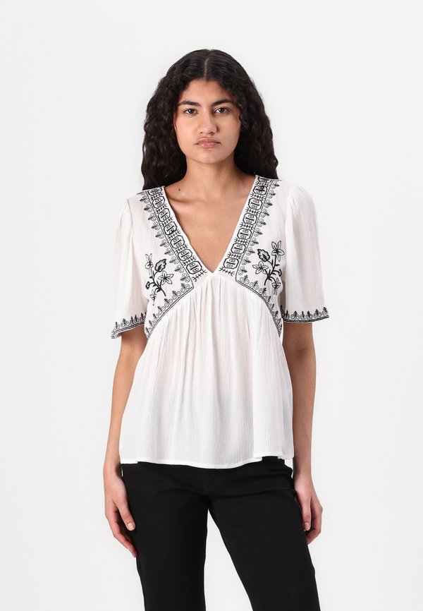 JDYHARPER V NECK - Bluse