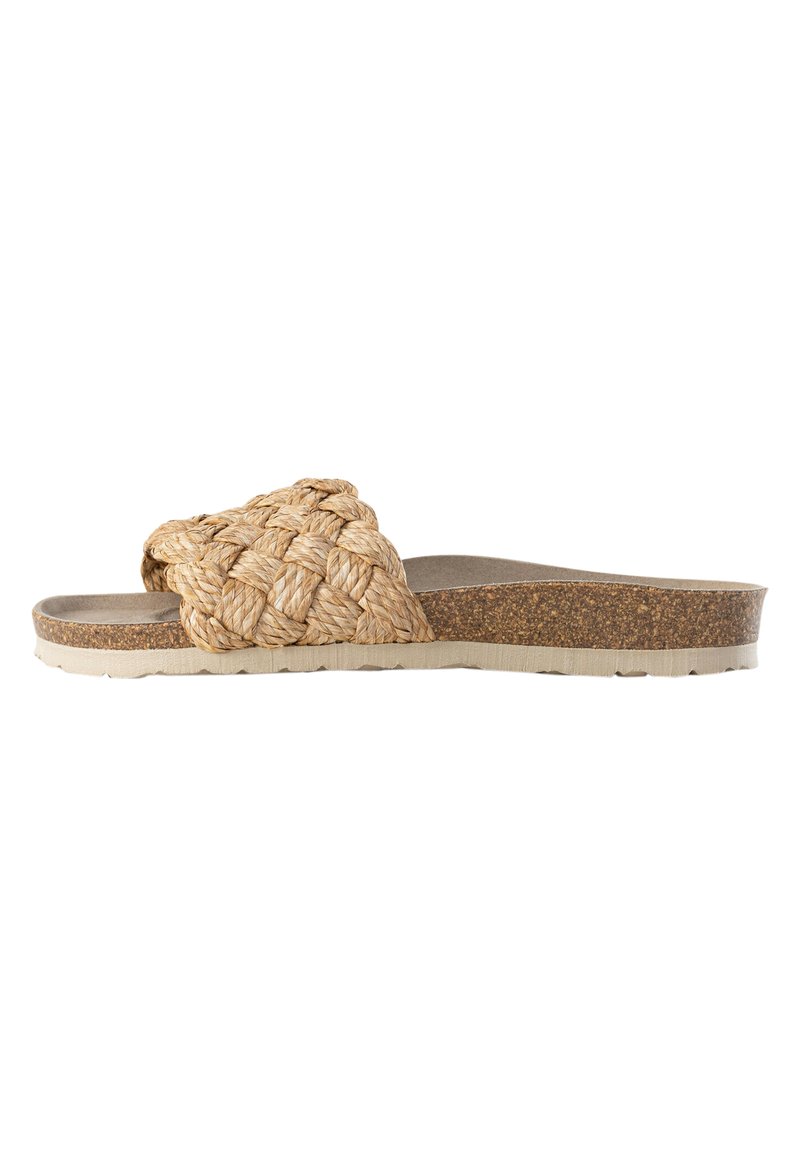 Damen Sneaker | BAYTON Pantolette flach beige - UC15469 Damen Sneaker | BAYTON Pantolette flach beige - UC15469