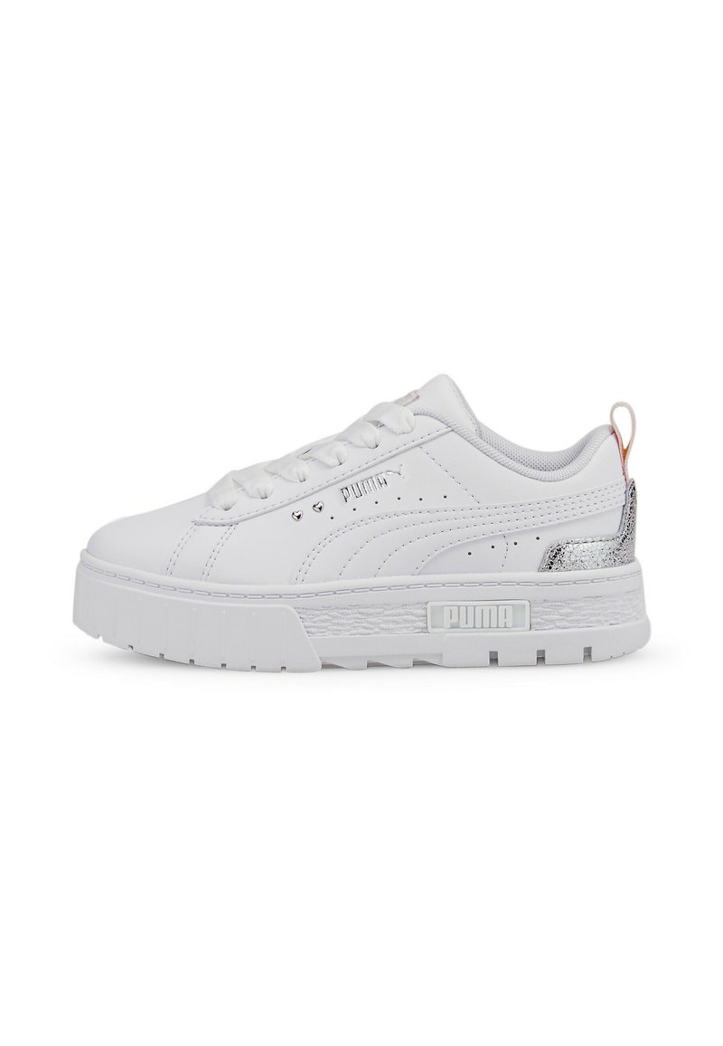 Kinder Sneaker low | Puma MAYZE SHINY CHICA Sneaker low puma white-puma silver/weiß - LL85967 Kinder Sneaker low | Puma MAYZE SHINY CHICA Sneaker low puma white-puma silver/weiß - LL85967