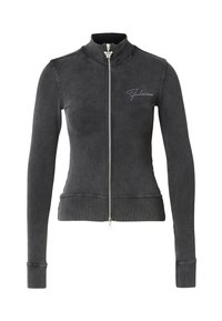 FELICIOUS VINTAGE TIGHT - Sudadera con cremallera - black