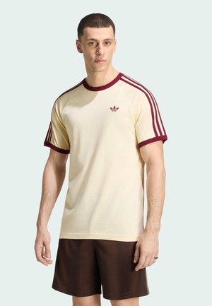 adidas Originals, T-Shirt basic - warm vanilla maroon