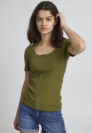 IHSUPER SS2 - T-shirts basic - avocado